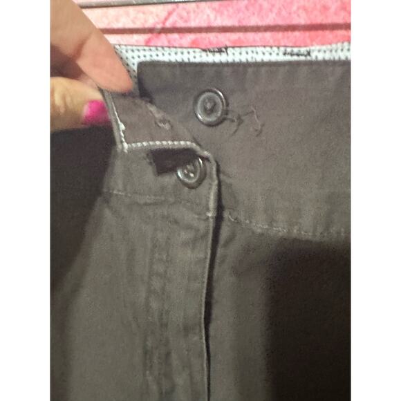 LandsEnd - Straight Knee Length Skirt - Size 18 - Color Brown - Picture 7 of 9